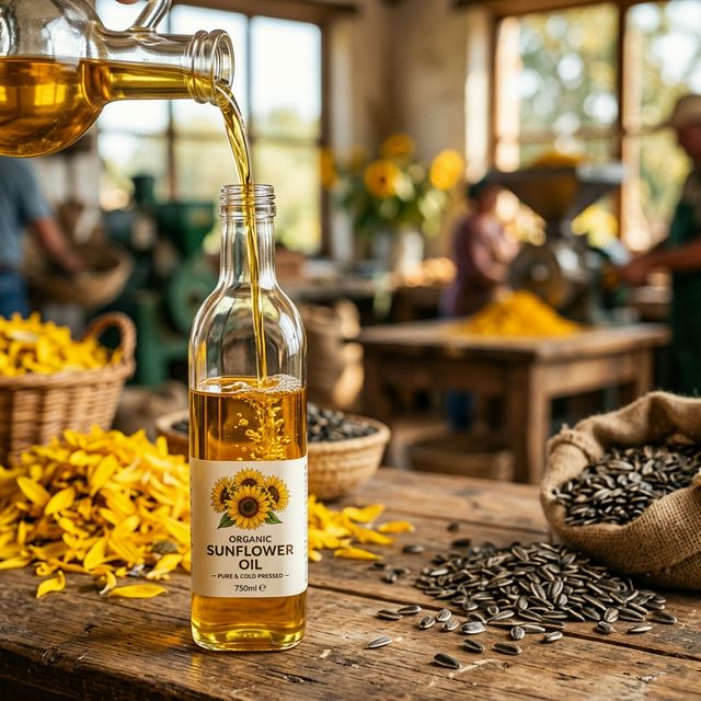 Sunflower Oil Processing3